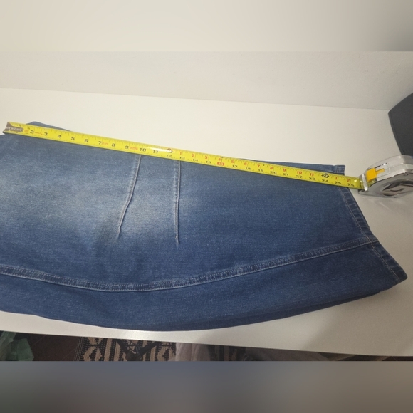 UNBRANDED WOMENS SLOUCHY BARREL 5 POCKET JEANS sz 8 EUC 90s BOHO DENIM DISTRESS - Picture 8 of 12